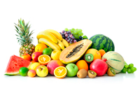 Variedad de frutas